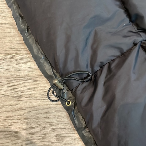 Black Sam jacket with fur zippable hood. Size small. Fits more like a medium. - Picture 6 of 6